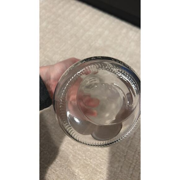 Vintage Nabisco Oreo Glass Milk Jug One Quart Carafe Glassware Cookies Milk - Picture 3 of 3